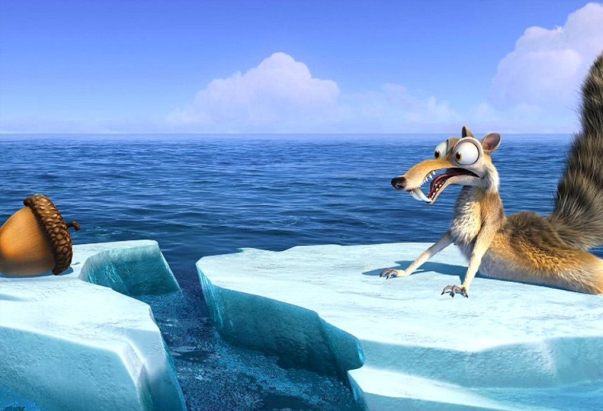 Белка из мультфильма "Ледниковый период"